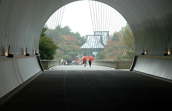 Tunnel Exit To Miho Museum Japan Stock Photo, Picture and Royalty Free  Image. Image 24741705.