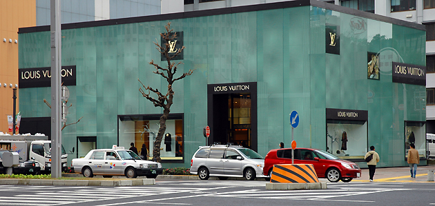 Louis Vuitton Matsuya Ginza Facade, 2014-11-15